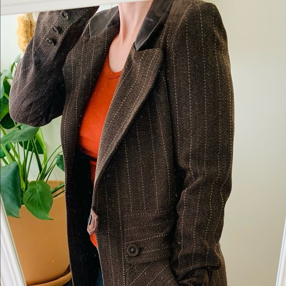 Louis Verdad Pinstripe suit trench coat - Picture 10 of 12